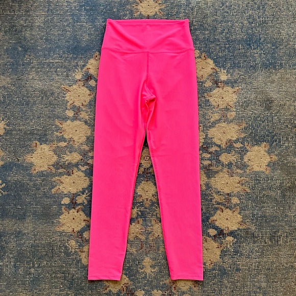 Beach Riot High Rise Ribbed Leggings L - Picture 2 of 3